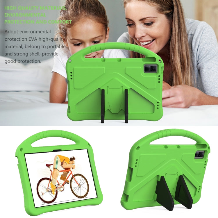 For TCL Tab 11 EVA Shockproof Tablet Case with Holder(Green)