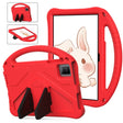For TCL Tab 10 Gen2 10.36 2023 EVA Shockproof Tablet Case with Holder(Red) - Others by PMC TechLife | Online Shopping South Africa | PMC TechLife | Buy Now Pay Later Mobicred