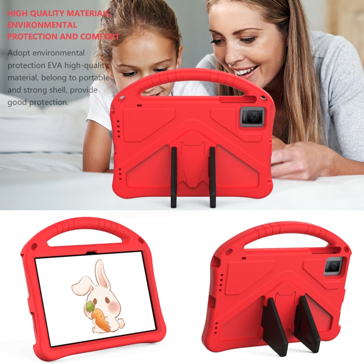 For TCL Tab 10 Gen2 10.36 2023 EVA Shockproof Tablet Case with Holder(Red)