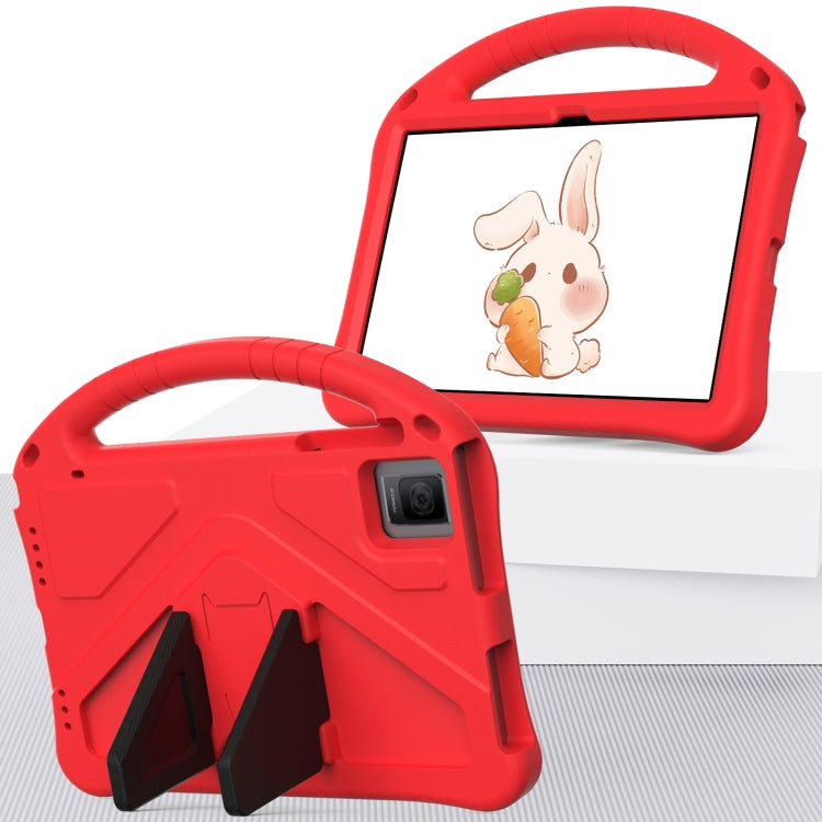 For TCL Tab 10 Gen2 10.36 2023 EVA Shockproof Tablet Case with Holder(Red)