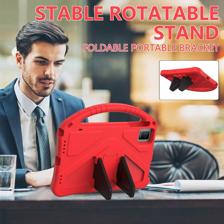 For TCL Tab 10 Gen2 10.36 2023 EVA Shockproof Tablet Case with Holder(Red)