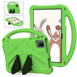For TCL Tab 10 Gen2 10.36 2023 EVA Shockproof Tablet Case with Holder(Green) - Others by PMC TechLife | Online Shopping South Africa | PMC TechLife | Buy Now Pay Later Mobicred
