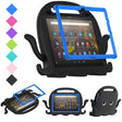 For Amazon Kindle Fire HD10 2021 Octopus Style EVA + PC Tablet Case with Strap(Black) - Amazon by PMC TechLife | Online Shopping South Africa | PMC TechLife | Buy Now Pay Later Mobicred