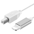 1m 8 Pin to USB-B MIDI Cable for iPad / iPhone - Multifunction Cable by PMC TechLife | Online Shopping South Africa | PMC TechLife | Buy Now Pay Later Mobicred