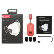 Yanmai K2 Portable Mini Wireless Bluetooth Lapel Microphone(Red)