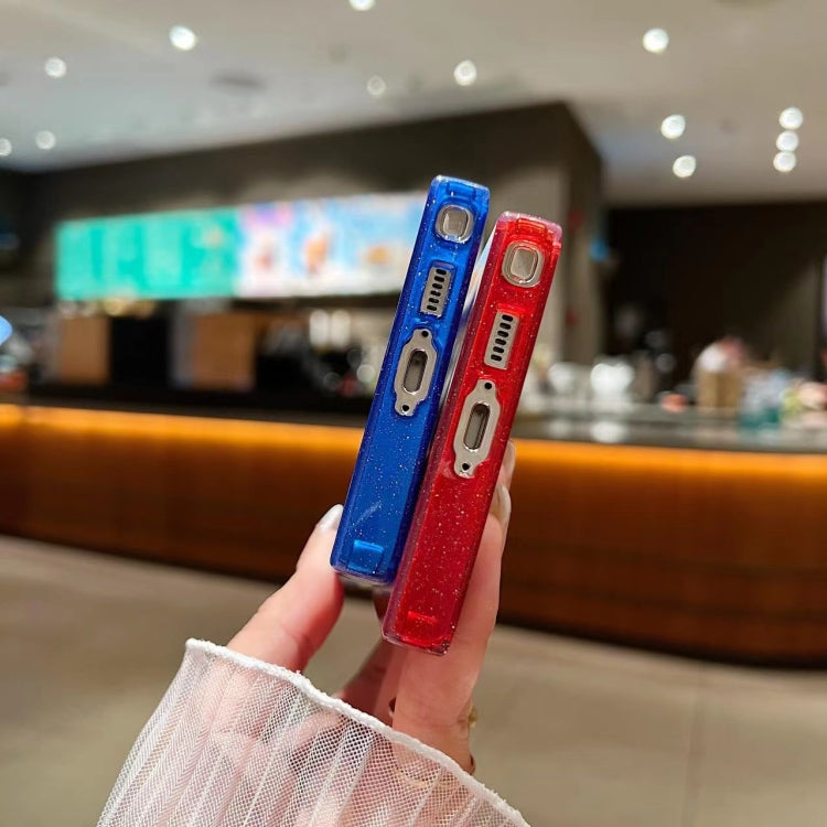 For Samsung Galaxy S25 Ultra 5G Jelly Glitter Solid Color TPU Phone Case(Yellow)