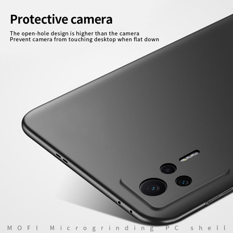 For Xiaomi Redmi K60E MOFI Frosted Ultra-thin PC Hard Case(Red)
