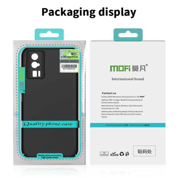 For Xiaomi Redmi K60E MOFI Frosted Ultra-thin PC Hard Case(Red)