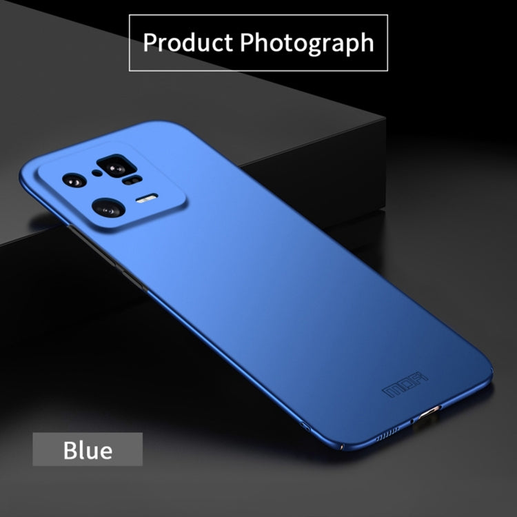 For Xiaomi 13 Pro MOFI Frosted Ultra-thin PC Hard Case(Blue)