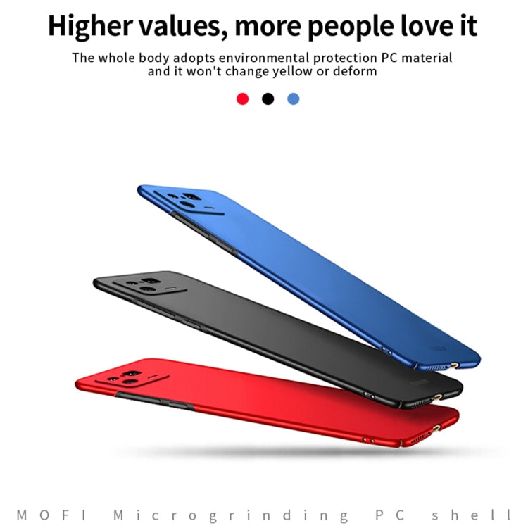 For Xiaomi 13 Pro MOFI Frosted Ultra-thin PC Hard Case(Red)