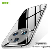 For Honor Magic5 Pro MOFI Ming Series Ultra-thin TPU Phone Case(Transparent)