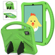 For Lenovo Tab M9 TB-310FU 2023 EVA Shockproof Tablet Case with Holder(Green) - Lenovo by PMC TechLife | Online Shopping South Africa | PMC TechLife | Buy Now Pay Later Mobicred