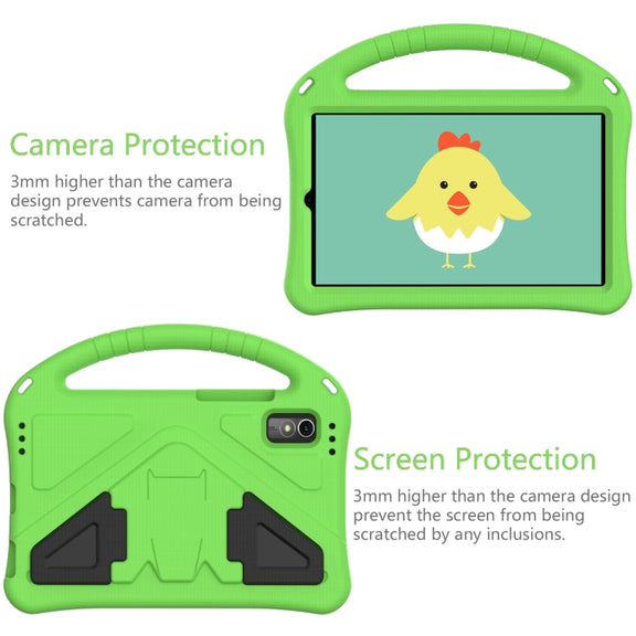 For Lenovo Tab M9 TB-310FU 2023 EVA Shockproof Tablet Case with Holder(Green)