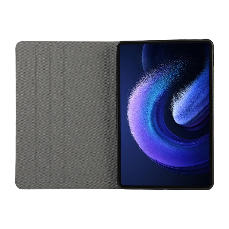 For Xiaomi Pad 6 / Pad 6 Pro ENKAY Leather Stand Smart Tablet Case(Golden)