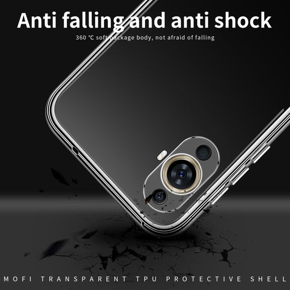 For Huawei nova 11 4G MOFI Ming Series Transparent Ultra-thin TPU Phone Case