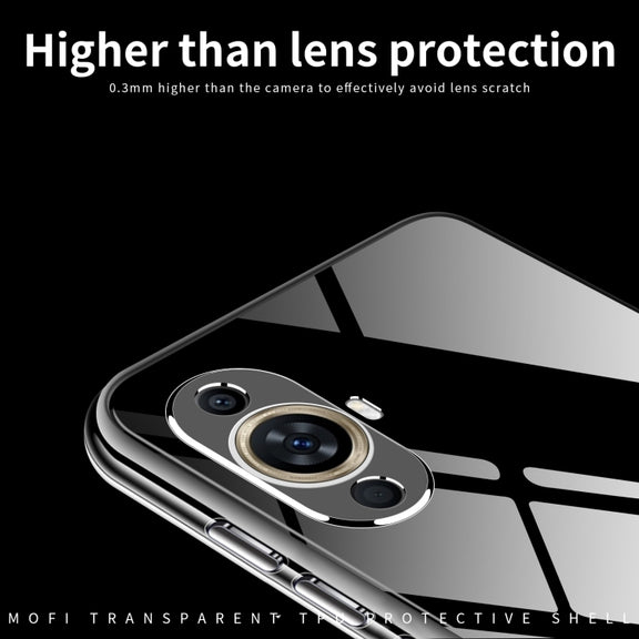 For Huawei nova 11 Pro MOFI Ming Series Transparent Ultra-thin TPU Phone Case