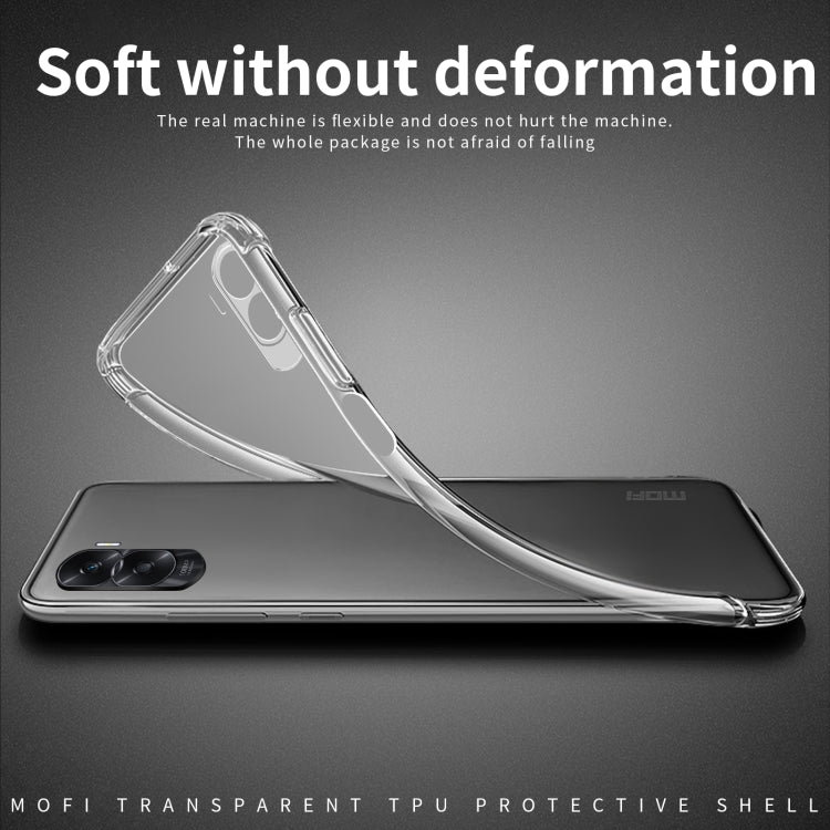 For Honor X50i MOFI Ming Series Transparent Ultra-thin TPU Phone Case