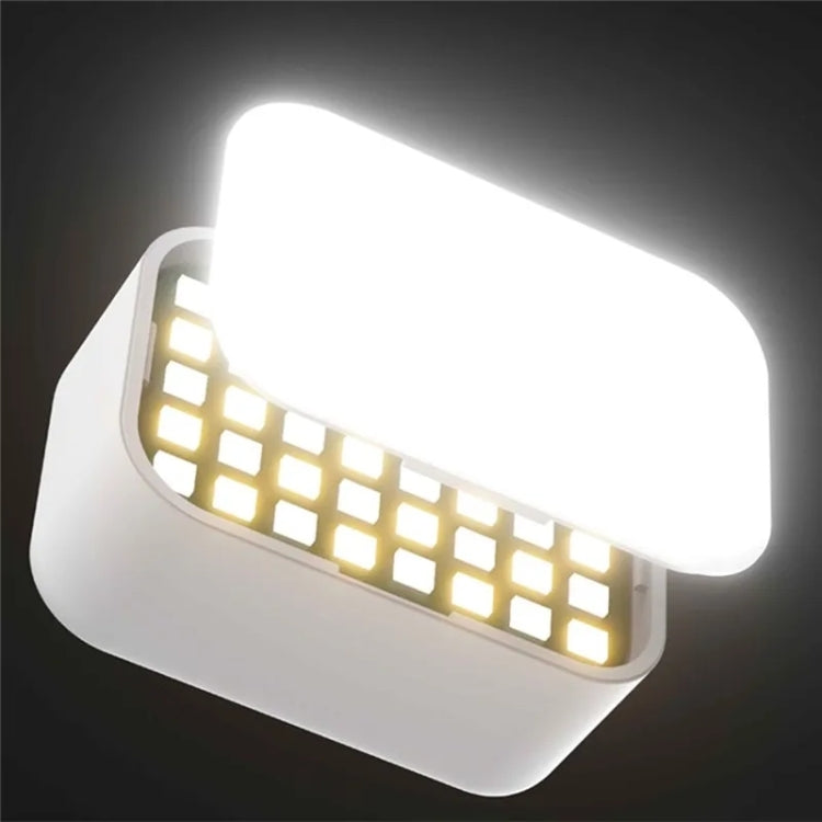 GBL01 LED Gimbal Light Camera Fill Light Double Lamp