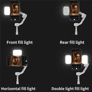 GBL01 LED Gimbal Light Camera Fill Light Single Lamp