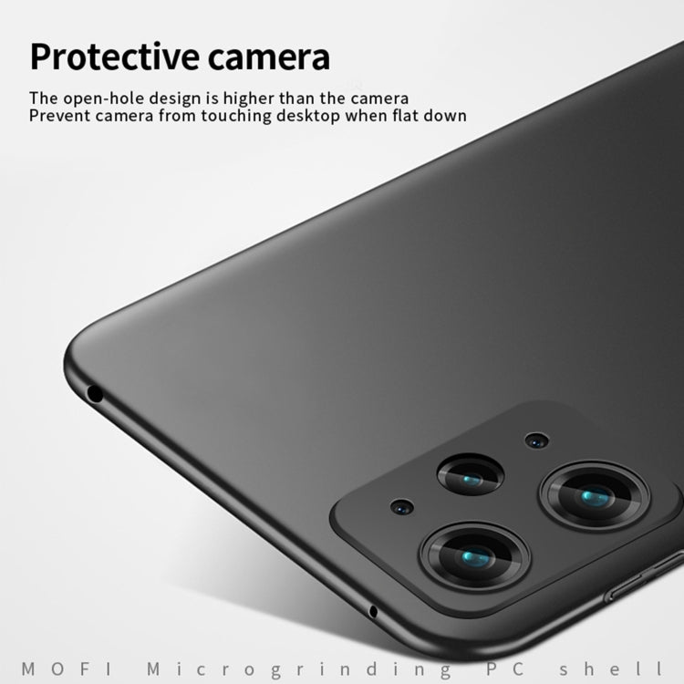 For Xiaomi Redmi Note 12S MOFI Micro-Frosted PC Ultra-thin Hard Phone Case(Red)