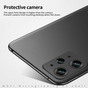 For Xiaomi Redmi Note 12S MOFI Micro-Frosted PC Ultra-thin Hard Phone Case(Red)