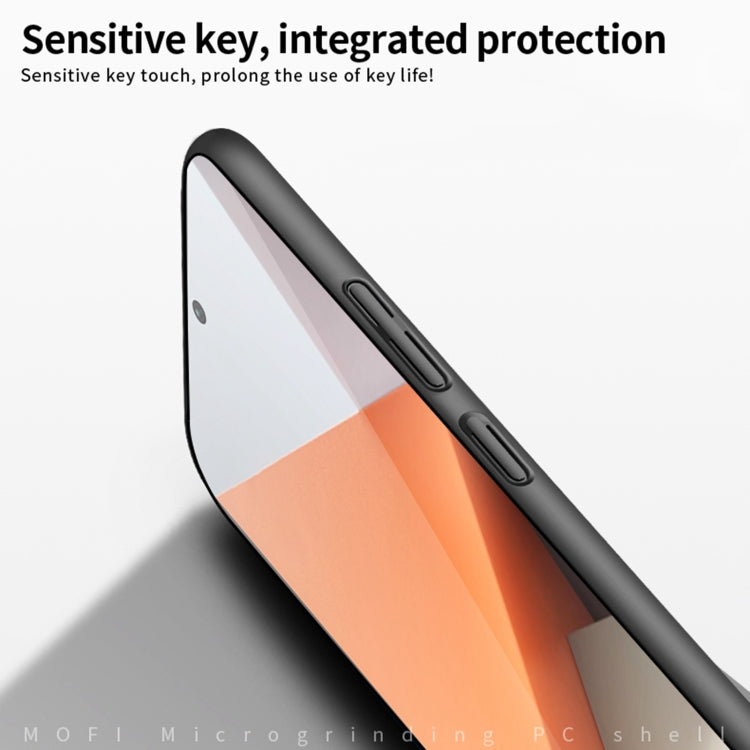 For Redmi Note 13 Pro+ MOFI Micro-Frosted PC Ultra-thin Hard Phone Case(Red)