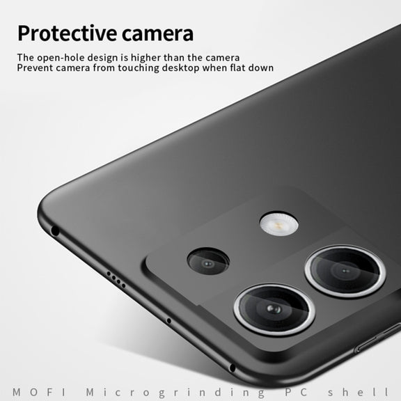 For Redmi Note 13 Pro 5G MOFI Micro-Frosted PC Ultra-thin Hard Phone Case(Blue)