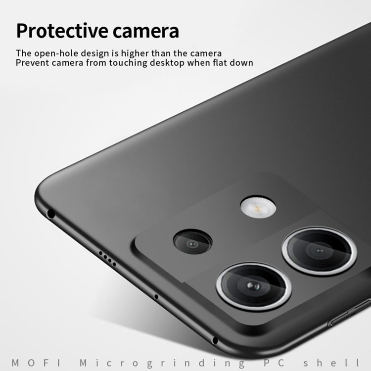 For Xiaomi Redmi Note 13 Pro 5G MOFI Micro-Frosted PC Ultra-thin Hard Phone Case(Red)