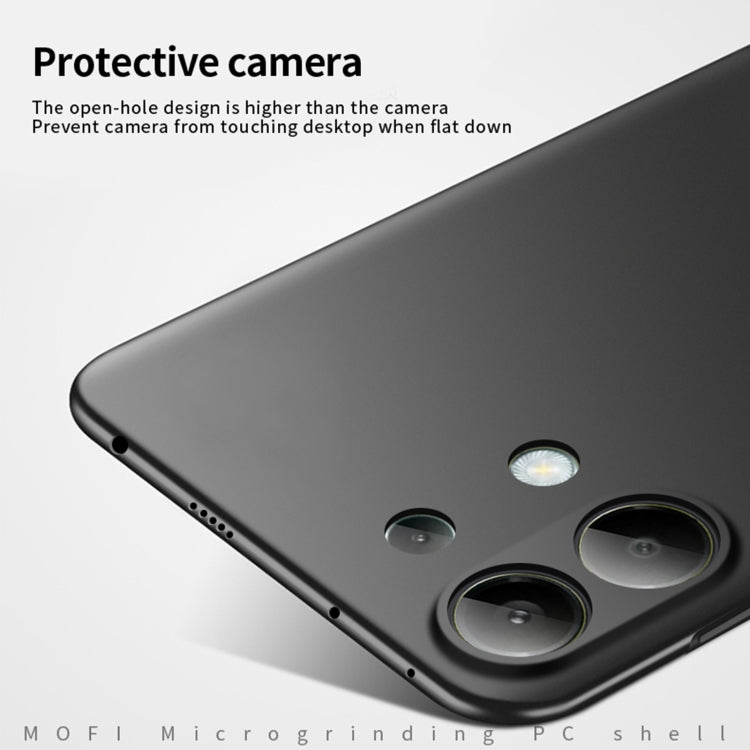 For Xiaomi Redmi Note 13 Pro 4G MOFI Micro-Frosted PC Ultra-thin Hard Phone Case(Red)