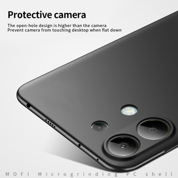 For Xiaomi Redmi Note 13 Pro 4G MOFI Micro-Frosted PC Ultra-thin Hard Phone Case(Red)