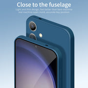 For Samsung Galaxy S24 5G PINWUYO Sense Series Liquid Silicone TPU Phone Case(Green)