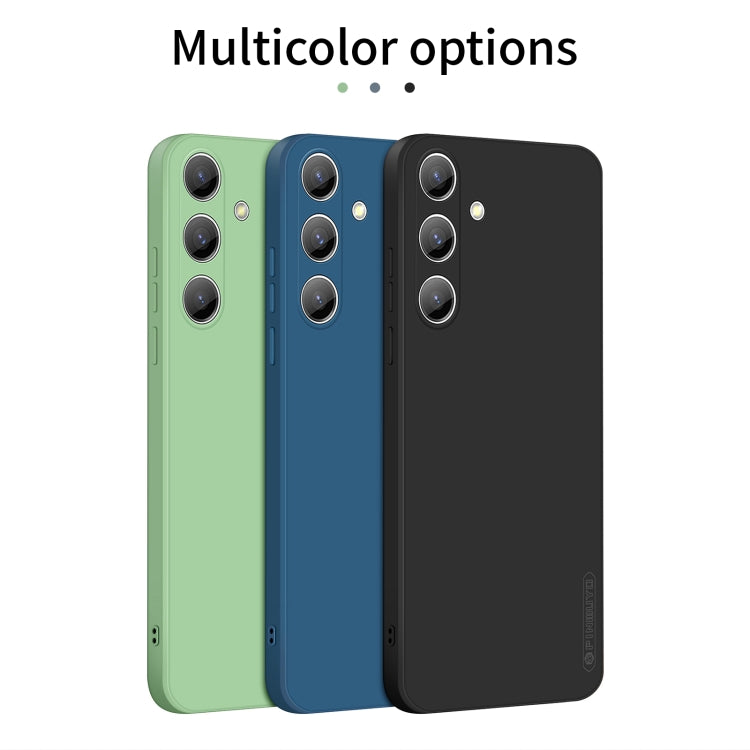 For Samsung Galaxy S24 5G PINWUYO Sense Series Liquid Silicone TPU Phone Case(Green)