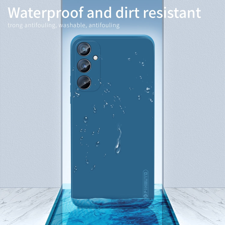 For Samsung Galaxy S24 FE 5G PINWUYO Sense Series Liquid Silicone TPU Phone Case(Black)