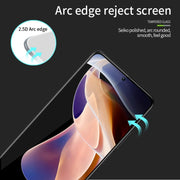 For Xiaomi Redmi 12 5G MOFI 9H 2.5D Full Screen Tempered Glass Film(Black)