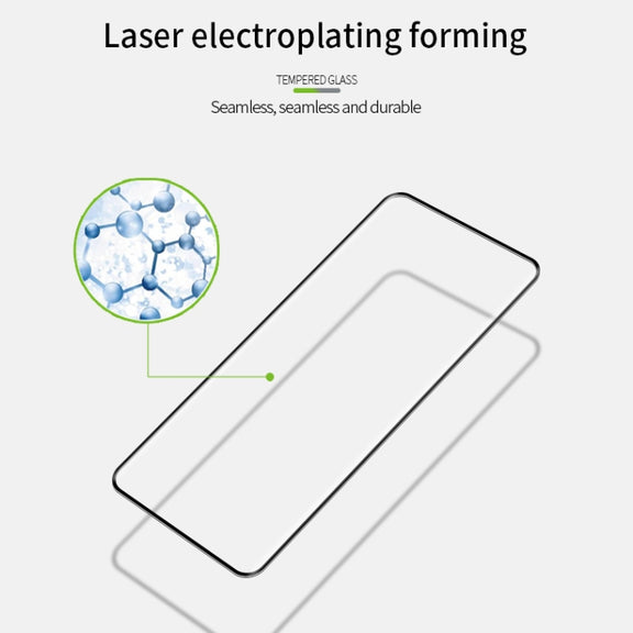 For OnePlus Ace 2 MOFI 9H 3D Explosion-proof Hot Bending Full Screen Tempered Glass Film(Black)