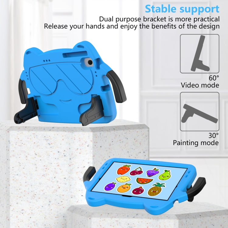 For Huawei Matepad Pro 10.8 2021/2019 Ice Baby EVA Shockproof Hard PC Tablet Case(Sky Blue+Black)
