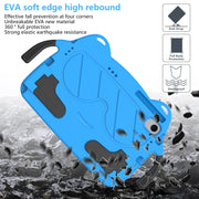 For Huawei Matepad Pro 10.8 2021/2019 Ice Baby EVA Shockproof Hard PC Tablet Case(Sky Blue+Black)