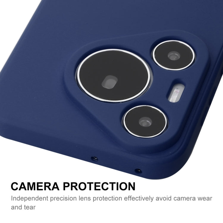 For Huawei Pura 70 Pro / 70 Pro+ ENKAY Hat-Prince Liquid Silicone Shockproof Protective Soft Case(Beige)