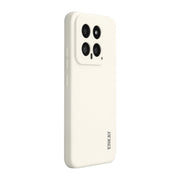 For Xiaomi 14 ENKAY Hat-Prince Liquid Silicone Shockproof Soft Phone Case(Beige)