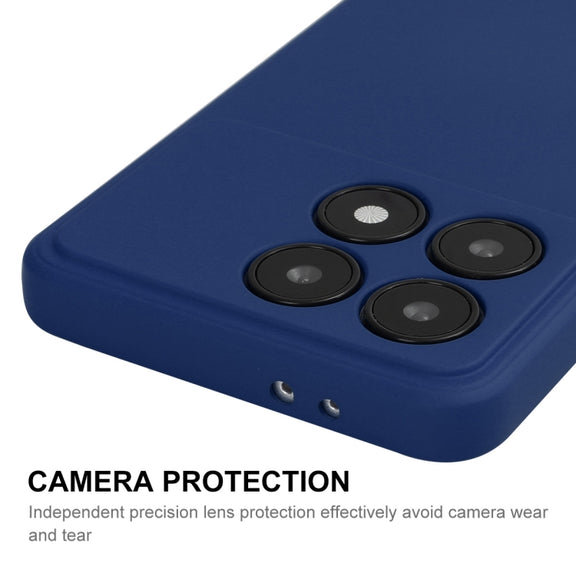 For Xiaomi Poco F6 Pro / Redmi K70 ENKAY Hat-Prince Liquid Silicone Shockproof Soft Phone Case(Beige)