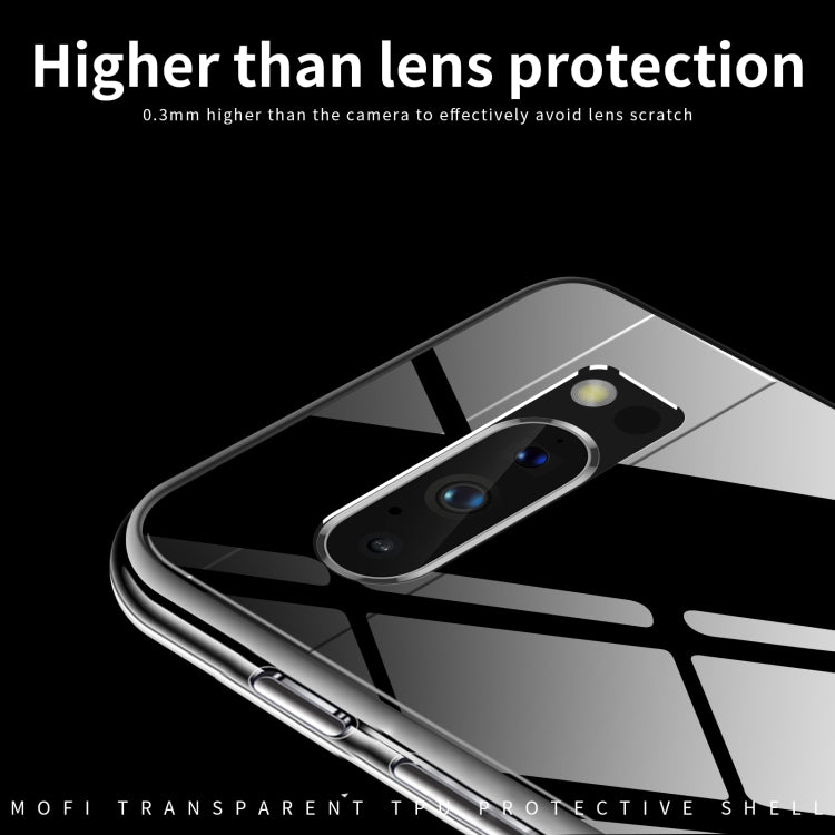 For Google Pixel 8 Pro MOFI Ming Series Ultra-thin TPU Phone Case(Transparent)