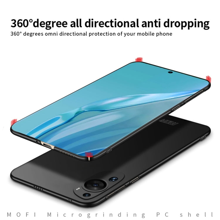 For Huawei P60 Art MOFI Frosted PC Ultra-thin Hard Phone Case(Red)