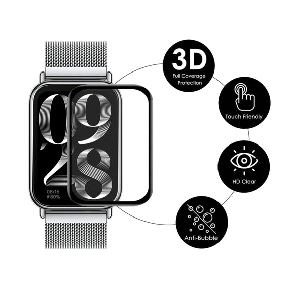 For Xiaomi Mi Band 8 Pro 1pcs ENKAY ENKAY 3D Full Coverage Soft PC Edge PMMA HD Screen Film