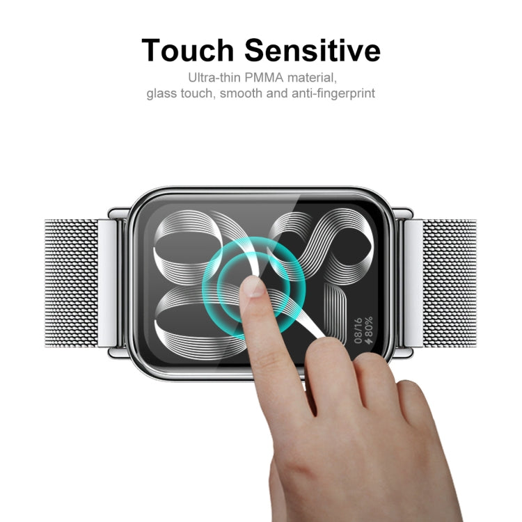 For Xiaomi Mi Band 8 Pro 1pcs ENKAY ENKAY 3D Full Coverage Soft PC Edge PMMA HD Screen Film