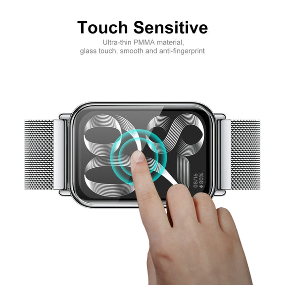 For Xiaomi Mi Band 8 Pro 10pcs ENKAY ENKAY 3D Full Coverage Soft PC Edge PMMA HD Screen Film