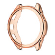 For Garmin Forerunner 265S ENKAY Hat-Prince Transparent TPU Frame Drop Protection Case(Orange) - Watch Cases by ENKAY | Online Shopping South Africa | PMC TechLife | Buy Now Pay Later Mobicred