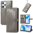 For Blackview A53 Mandala Flower Embossed Leather Phone Case(Gray) - More Brand by PMC TechLife | Online Shopping South Africa | PMC TechLife | Buy Now Pay Later Mobicred