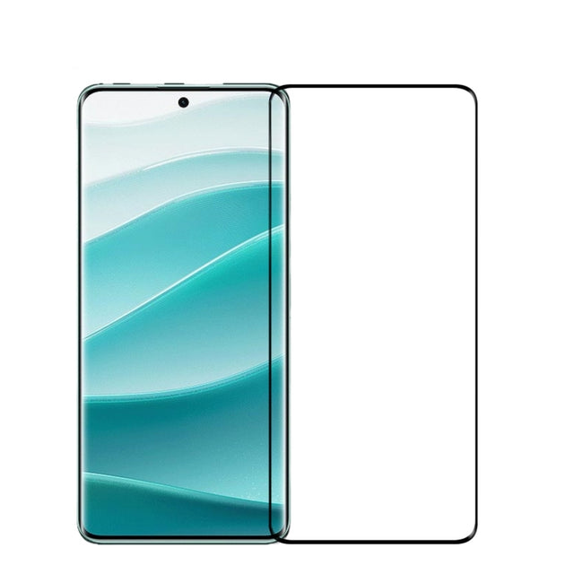 For Redmi Note 14 Pro 5G /14 Pro+ 5G PINWUYO 9H 3D Hot Bending Tempered Glass Film(Black)