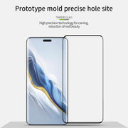 For Honor Magic6 Pro MOFI 9H 3D Hot Bending Tempered Glass Film(Black)
