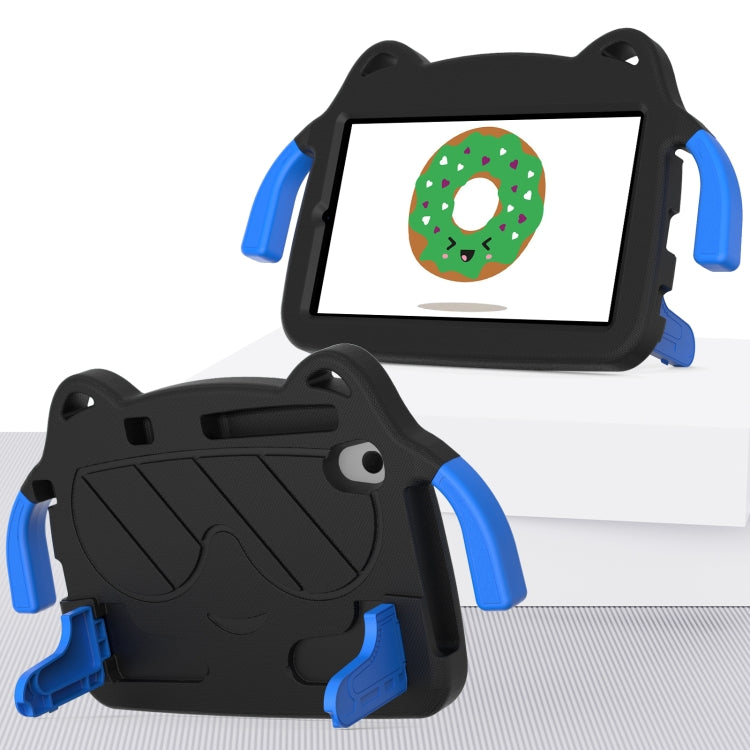 For Lenovo Tab M8 HD 8505F/X8705F 2rd Gen Ice Baby EVA Shockproof Hard PC Tablet Case(Black+Blue)